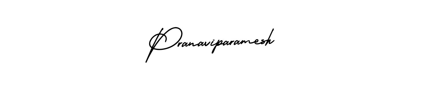 if you are searching for the best signature style for your name Pranaviparamesh. so please give up your signature search. here we have designed multiple signature styles  using AmerikaSignatureDemo-Regular. Pranaviparamesh signature style 3 images and pictures png