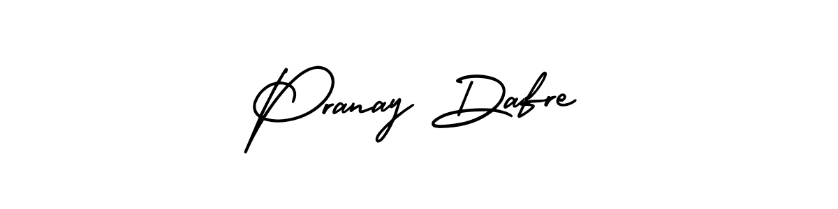 Create a beautiful signature design for name Pranay Dafre. With this signature (AmerikaSignatureDemo-Regular) fonts, you can make a handwritten signature for free. Pranay Dafre signature style 3 images and pictures png