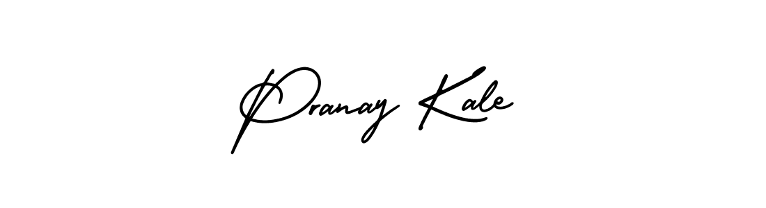 AmerikaSignatureDemo-Regular is a professional signature style that is perfect for those who want to add a touch of class to their signature. It is also a great choice for those who want to make their signature more unique. Get Pranay Kale name to fancy signature for free. Pranay Kale signature style 3 images and pictures png