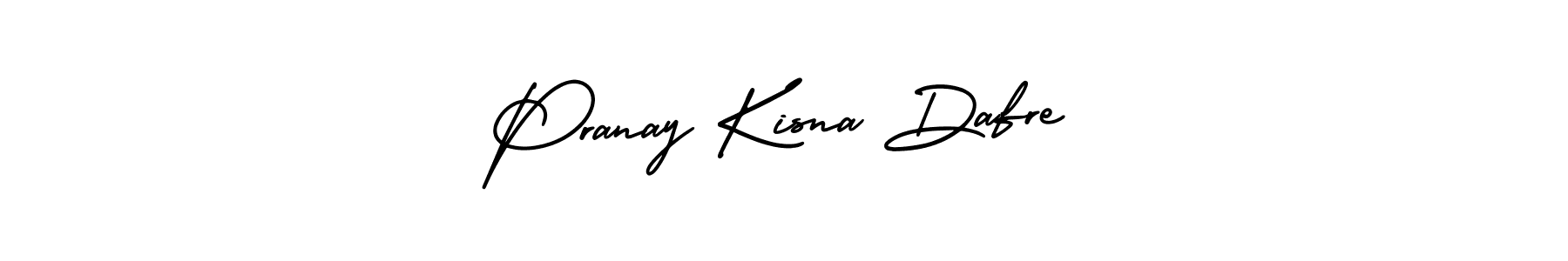 You should practise on your own different ways (AmerikaSignatureDemo-Regular) to write your name (Pranay Kisna Dafre) in signature. don't let someone else do it for you. Pranay Kisna Dafre signature style 3 images and pictures png