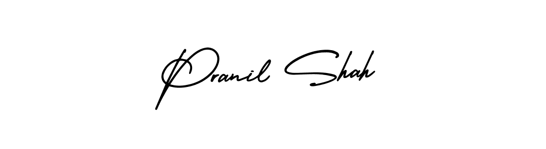 Make a beautiful signature design for name Pranil Shah. Use this online signature maker to create a handwritten signature for free. Pranil Shah signature style 3 images and pictures png