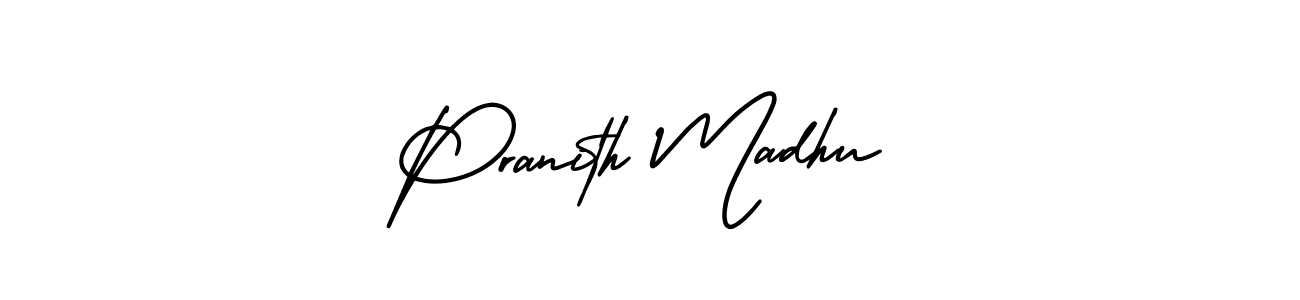 Here are the top 10 professional signature styles for the name Pranith Madhu. These are the best autograph styles you can use for your name. Pranith Madhu signature style 3 images and pictures png