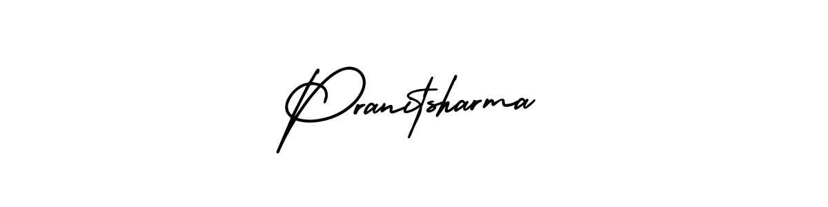 Also we have Pranitsharma name is the best signature style. Create professional handwritten signature collection using AmerikaSignatureDemo-Regular autograph style. Pranitsharma signature style 3 images and pictures png