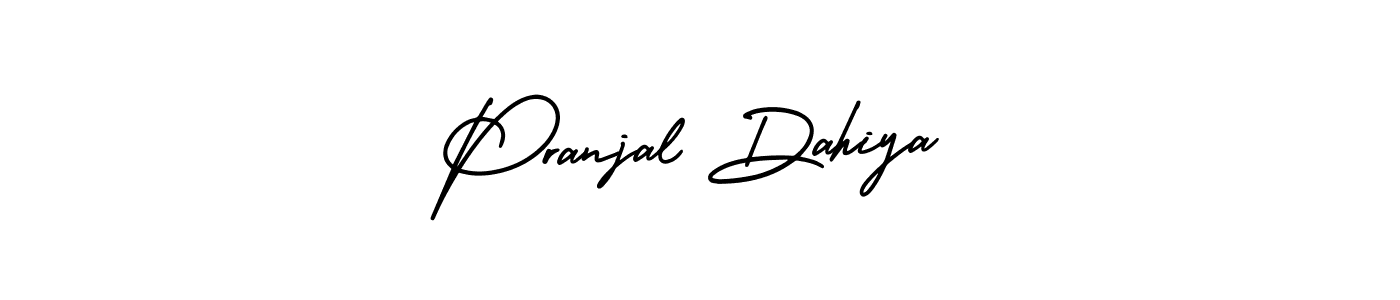 Design your own signature with our free online signature maker. With this signature software, you can create a handwritten (AmerikaSignatureDemo-Regular) signature for name Pranjal Dahiya. Pranjal Dahiya signature style 3 images and pictures png