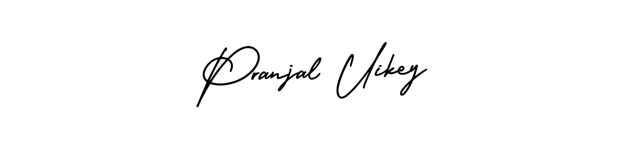 Best and Professional Signature Style for Pranjal Uikey. AmerikaSignatureDemo-Regular Best Signature Style Collection. Pranjal Uikey signature style 3 images and pictures png