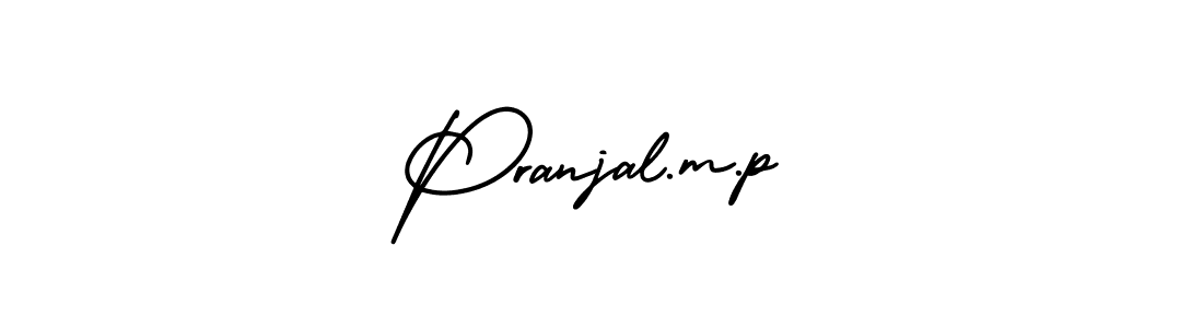 Similarly AmerikaSignatureDemo-Regular is the best handwritten signature design. Signature creator online .You can use it as an online autograph creator for name Pranjal.m.p. Pranjal.m.p signature style 3 images and pictures png