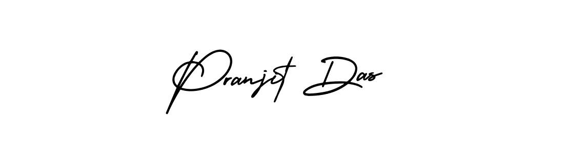 Use a signature maker to create a handwritten signature online. With this signature software, you can design (AmerikaSignatureDemo-Regular) your own signature for name Pranjit Das. Pranjit Das signature style 3 images and pictures png