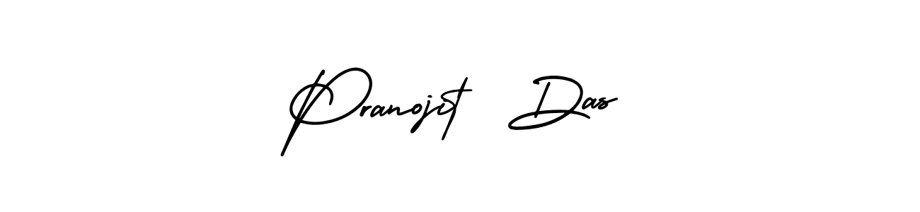 AmerikaSignatureDemo-Regular is a professional signature style that is perfect for those who want to add a touch of class to their signature. It is also a great choice for those who want to make their signature more unique. Get Pranojit  Das name to fancy signature for free. Pranojit  Das signature style 3 images and pictures png