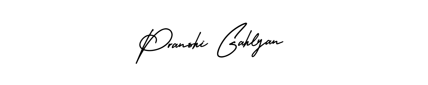 Check out images of Autograph of Pranshi Gahlyan name. Actor Pranshi Gahlyan Signature Style. AmerikaSignatureDemo-Regular is a professional sign style online. Pranshi Gahlyan signature style 3 images and pictures png