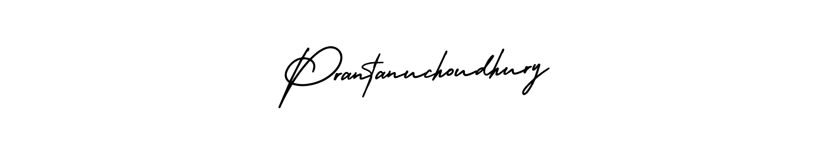 Design your own signature with our free online signature maker. With this signature software, you can create a handwritten (AmerikaSignatureDemo-Regular) signature for name Prantanuchoudhury. Prantanuchoudhury signature style 3 images and pictures png
