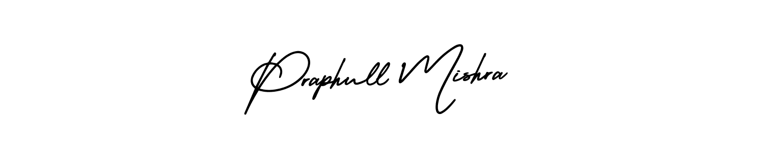 This is the best signature style for the Praphull Mishra name. Also you like these signature font (AmerikaSignatureDemo-Regular). Mix name signature. Praphull Mishra signature style 3 images and pictures png
