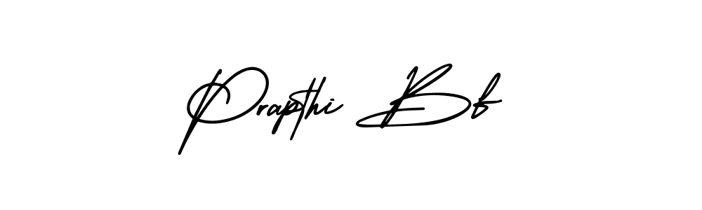 Make a short Prapthi Bf signature style. Manage your documents anywhere anytime using AmerikaSignatureDemo-Regular. Create and add eSignatures, submit forms, share and send files easily. Prapthi Bf signature style 3 images and pictures png