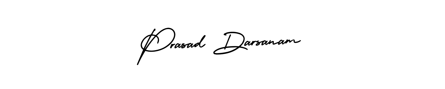 Design your own signature with our free online signature maker. With this signature software, you can create a handwritten (AmerikaSignatureDemo-Regular) signature for name Prasad Darsanam. Prasad Darsanam signature style 3 images and pictures png