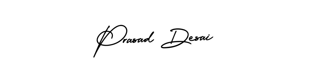 Also we have Prasad Desai name is the best signature style. Create professional handwritten signature collection using AmerikaSignatureDemo-Regular autograph style. Prasad Desai signature style 3 images and pictures png