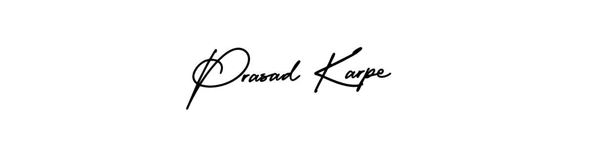 See photos of Prasad Karpe official signature by Spectra . Check more albums & portfolios. Read reviews & check more about AmerikaSignatureDemo-Regular font. Prasad Karpe signature style 3 images and pictures png