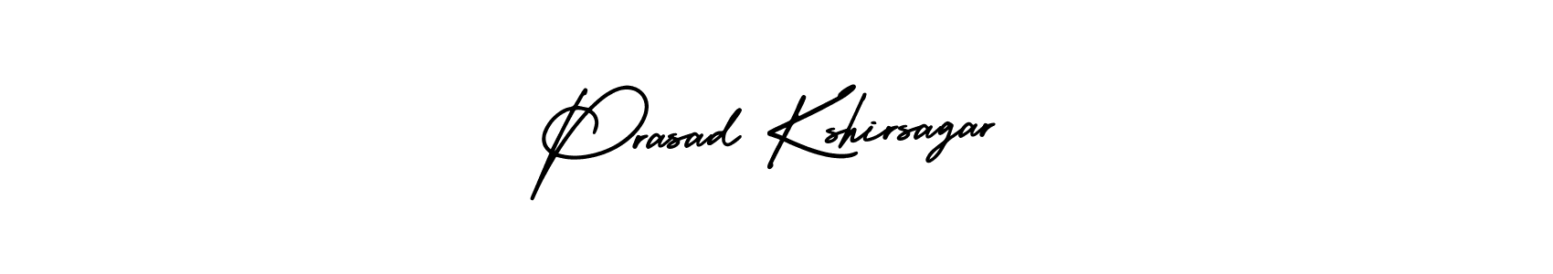 The best way (AmerikaSignatureDemo-Regular) to make a short signature is to pick only two or three words in your name. The name Prasad Kshirsagar include a total of six letters. For converting this name. Prasad Kshirsagar signature style 3 images and pictures png