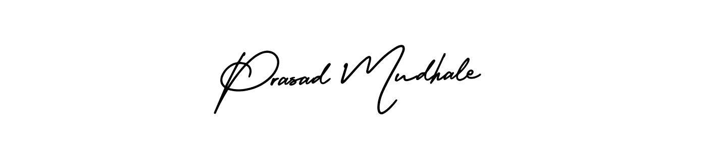 Similarly AmerikaSignatureDemo-Regular is the best handwritten signature design. Signature creator online .You can use it as an online autograph creator for name Prasad Mudhale. Prasad Mudhale signature style 3 images and pictures png