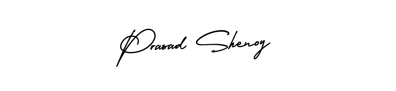 Design your own signature with our free online signature maker. With this signature software, you can create a handwritten (AmerikaSignatureDemo-Regular) signature for name Prasad Shenoy. Prasad Shenoy signature style 3 images and pictures png