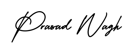 Upgrade your professional image with Prasad Wagh signature created with AmerikaSignatureDemo-Regular font. Fast, free, and watermark-free download. Prasad Wagh signature style 3 images and pictures png
