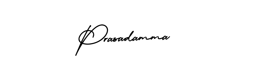 if you are searching for the best signature style for your name Prasadamma. so please give up your signature search. here we have designed multiple signature styles  using AmerikaSignatureDemo-Regular. Prasadamma signature style 3 images and pictures png