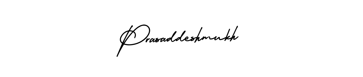 AmerikaSignatureDemo-Regular is a professional signature style that is perfect for those who want to add a touch of class to their signature. It is also a great choice for those who want to make their signature more unique. Get Prasaddeshmukh name to fancy signature for free. Prasaddeshmukh signature style 3 images and pictures png