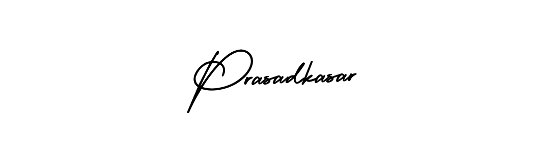 Make a beautiful signature design for name Prasadkasar. Use this online signature maker to create a handwritten signature for free. Prasadkasar signature style 3 images and pictures png