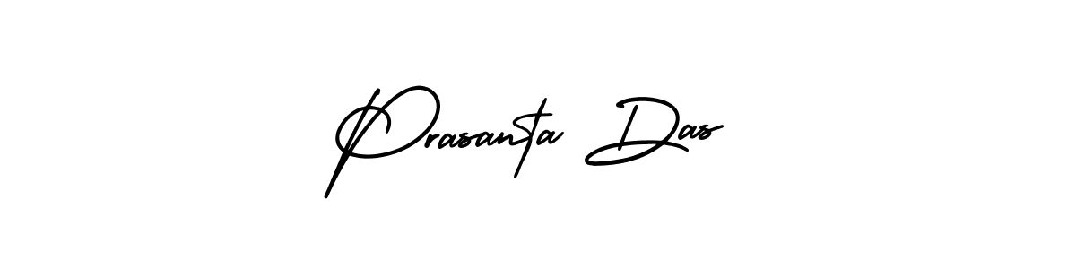 How to make Prasanta Das signature? AmerikaSignatureDemo-Regular is a professional autograph style. Create handwritten signature for Prasanta Das name. Prasanta Das signature style 3 images and pictures png