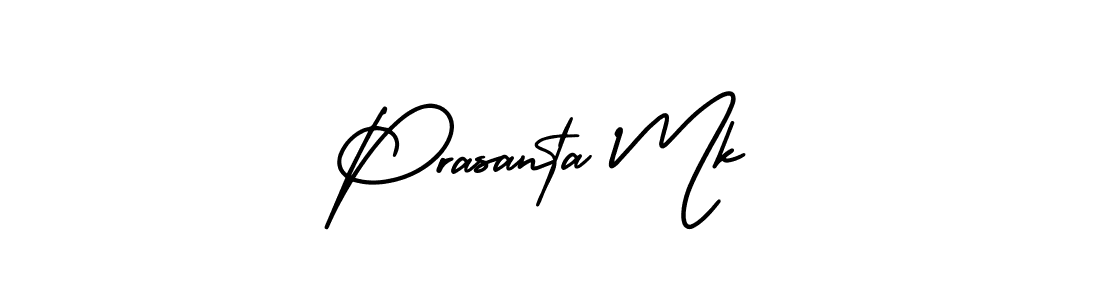 Make a beautiful signature design for name Prasanta Mk. Use this online signature maker to create a handwritten signature for free. Prasanta Mk signature style 3 images and pictures png