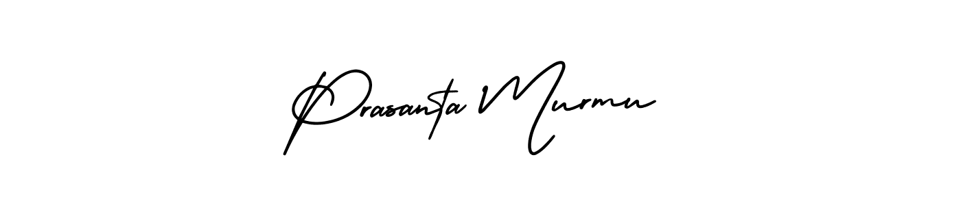 AmerikaSignatureDemo-Regular is a professional signature style that is perfect for those who want to add a touch of class to their signature. It is also a great choice for those who want to make their signature more unique. Get Prasanta Murmu name to fancy signature for free. Prasanta Murmu signature style 3 images and pictures png