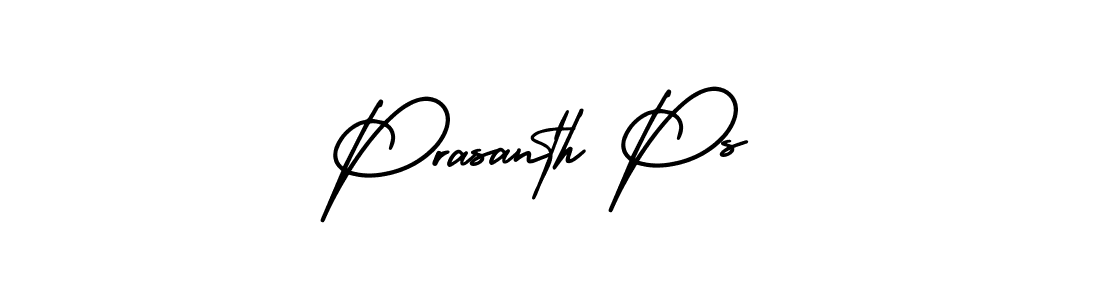 Also You can easily find your signature by using the search form. We will create Prasanth Ps name handwritten signature images for you free of cost using AmerikaSignatureDemo-Regular sign style. Prasanth Ps signature style 3 images and pictures png