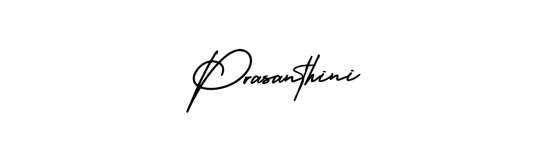 Also You can easily find your signature by using the search form. We will create Prasanthini name handwritten signature images for you free of cost using AmerikaSignatureDemo-Regular sign style. Prasanthini signature style 3 images and pictures png