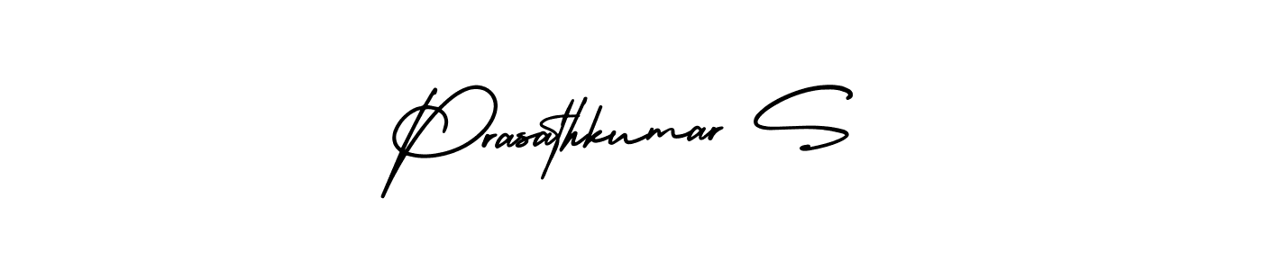 You can use this online signature creator to create a handwritten signature for the name Prasathkumar S. This is the best online autograph maker. Prasathkumar S signature style 3 images and pictures png