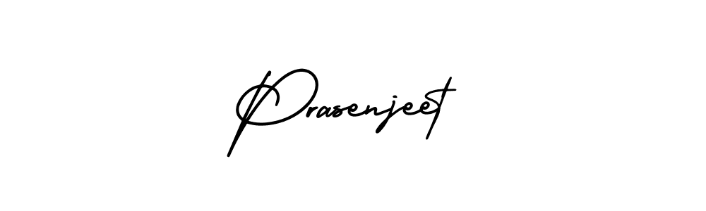 Create a beautiful signature design for name Prasenjeet. With this signature (AmerikaSignatureDemo-Regular) fonts, you can make a handwritten signature for free. Prasenjeet signature style 3 images and pictures png
