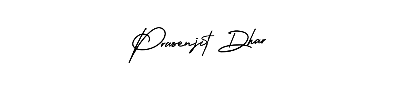 It looks lik you need a new signature style for name Prasenjit Dhar. Design unique handwritten (AmerikaSignatureDemo-Regular) signature with our free signature maker in just a few clicks. Prasenjit Dhar signature style 3 images and pictures png