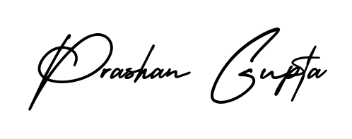 Use a signature maker to create a handwritten signature online. With this signature software, you can design (AmerikaSignatureDemo-Regular) your own signature for name Prashan Gupta. Prashan Gupta signature style 3 images and pictures png