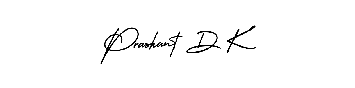 AmerikaSignatureDemo-Regular is a professional signature style that is perfect for those who want to add a touch of class to their signature. It is also a great choice for those who want to make their signature more unique. Get Prashant D K name to fancy signature for free. Prashant D K signature style 3 images and pictures png