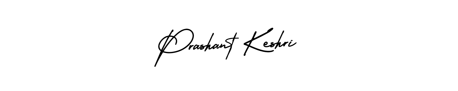 Use a signature maker to create a handwritten signature online. With this signature software, you can design (AmerikaSignatureDemo-Regular) your own signature for name Prashant Keshri. Prashant Keshri signature style 3 images and pictures png