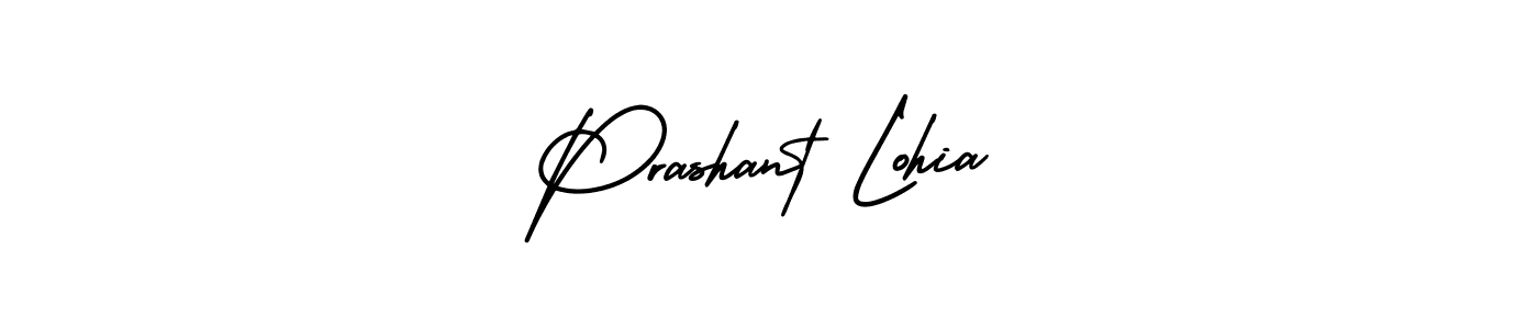 How to make Prashant Lohia signature? AmerikaSignatureDemo-Regular is a professional autograph style. Create handwritten signature for Prashant Lohia name. Prashant Lohia signature style 3 images and pictures png