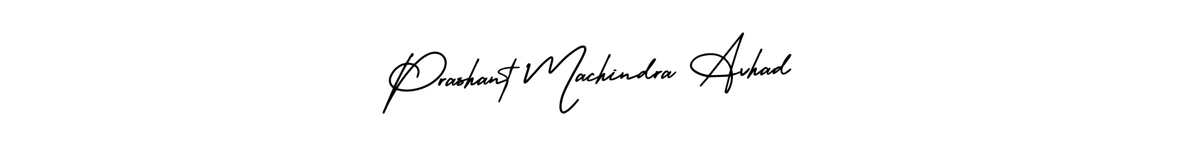 It looks lik you need a new signature style for name Prashant Machindra Avhad. Design unique handwritten (AmerikaSignatureDemo-Regular) signature with our free signature maker in just a few clicks. Prashant Machindra Avhad signature style 3 images and pictures png