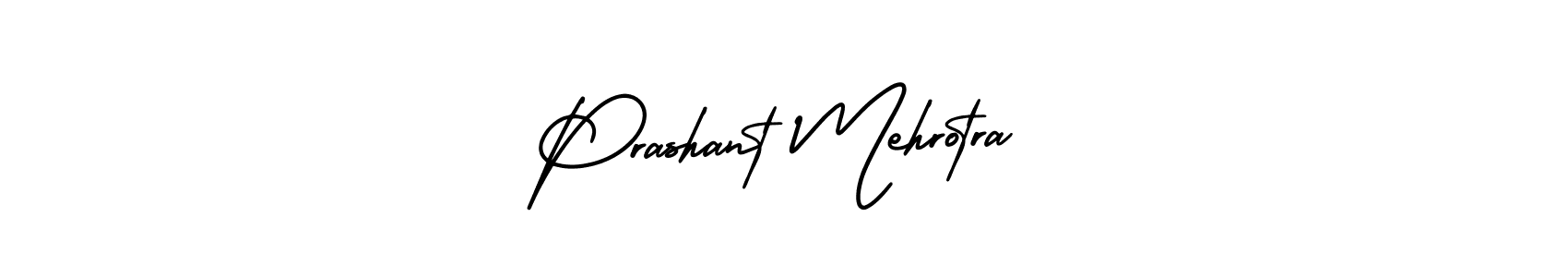 Make a beautiful signature design for name Prashant Mehrotra. With this signature (AmerikaSignatureDemo-Regular) style, you can create a handwritten signature for free. Prashant Mehrotra signature style 3 images and pictures png