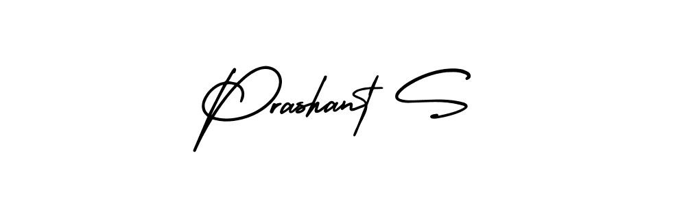 How to Draw Prashant S signature style? AmerikaSignatureDemo-Regular is a latest design signature styles for name Prashant S. Prashant S signature style 3 images and pictures png