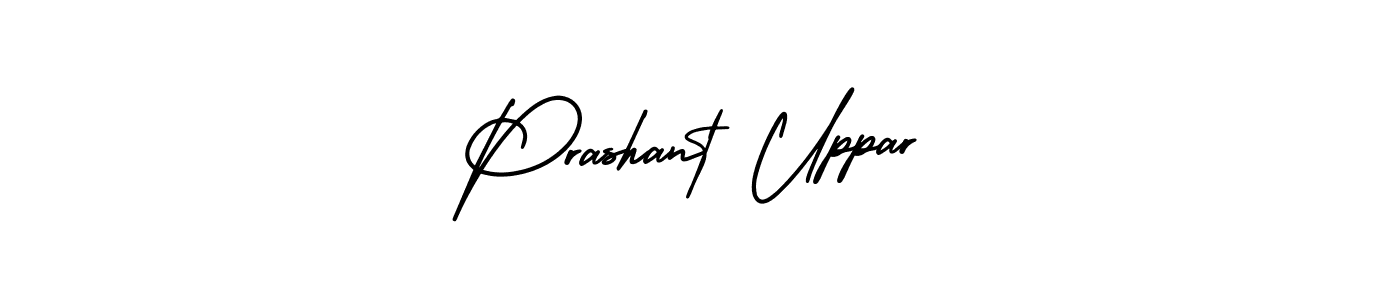 Design your own signature with our free online signature maker. With this signature software, you can create a handwritten (AmerikaSignatureDemo-Regular) signature for name Prashant Uppar. Prashant Uppar signature style 3 images and pictures png