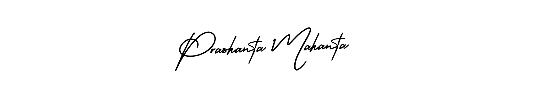 It looks lik you need a new signature style for name Prashanta Mahanta. Design unique handwritten (AmerikaSignatureDemo-Regular) signature with our free signature maker in just a few clicks. Prashanta Mahanta signature style 3 images and pictures png