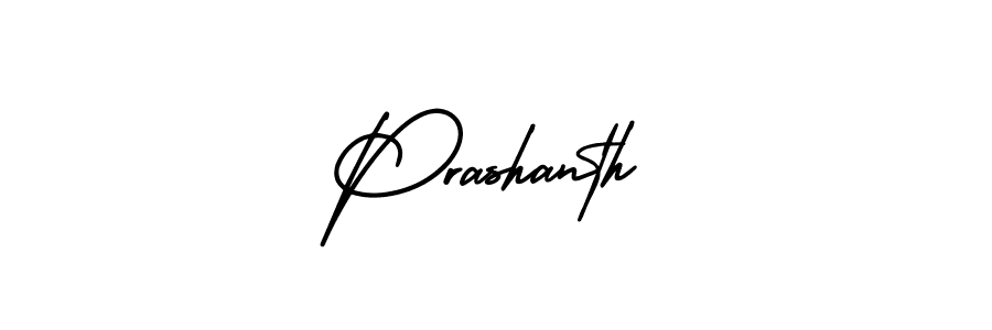 The best way (AmerikaSignatureDemo-Regular) to make a short signature is to pick only two or three words in your name. The name Prashanth include a total of six letters. For converting this name. Prashanth signature style 3 images and pictures png