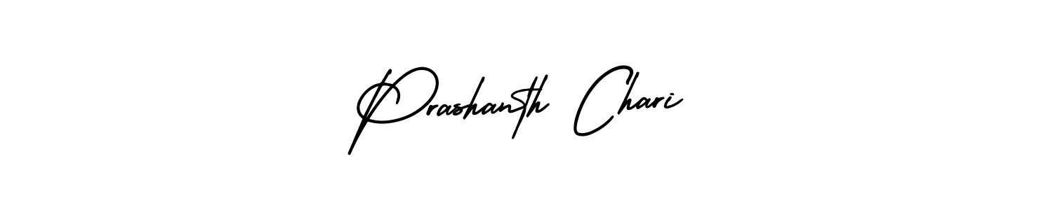 Design your own signature with our free online signature maker. With this signature software, you can create a handwritten (AmerikaSignatureDemo-Regular) signature for name Prashanth Chari. Prashanth Chari signature style 3 images and pictures png