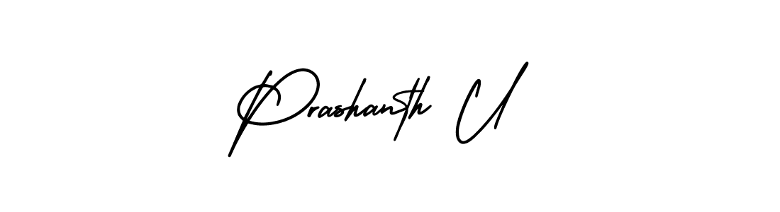 Once you've used our free online signature maker to create your best signature AmerikaSignatureDemo-Regular style, it's time to enjoy all of the benefits that Prashanth U name signing documents. Prashanth U signature style 3 images and pictures png