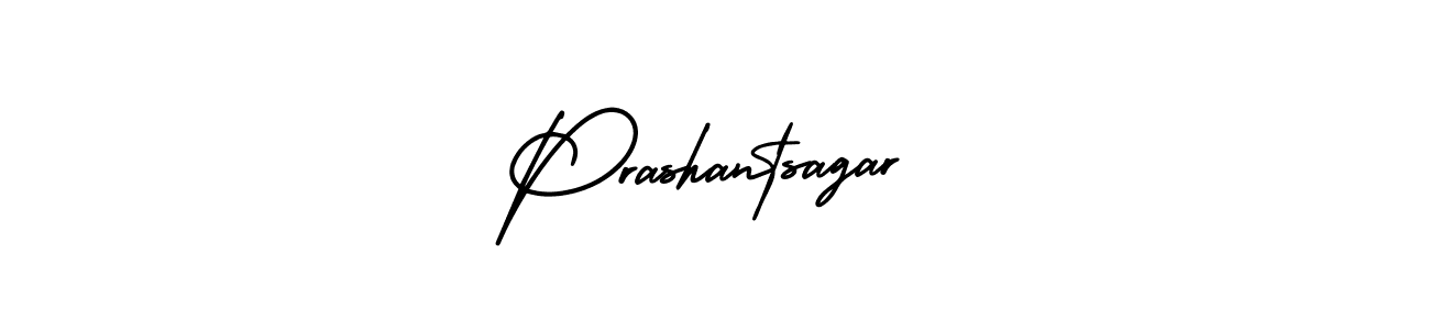 How to Draw Prashantsagar signature style? AmerikaSignatureDemo-Regular is a latest design signature styles for name Prashantsagar. Prashantsagar signature style 3 images and pictures png