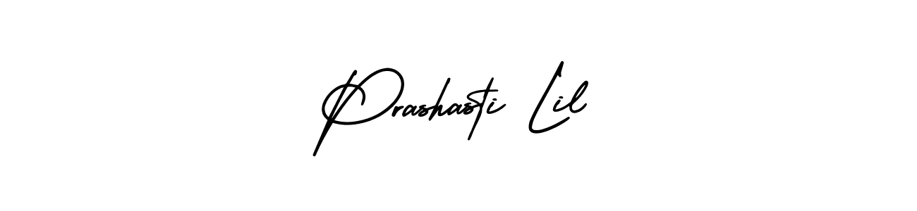 Use a signature maker to create a handwritten signature online. With this signature software, you can design (AmerikaSignatureDemo-Regular) your own signature for name Prashasti Lil. Prashasti Lil signature style 3 images and pictures png