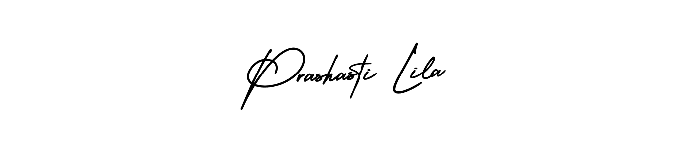 Design your own signature with our free online signature maker. With this signature software, you can create a handwritten (AmerikaSignatureDemo-Regular) signature for name Prashasti Lila. Prashasti Lila signature style 3 images and pictures png
