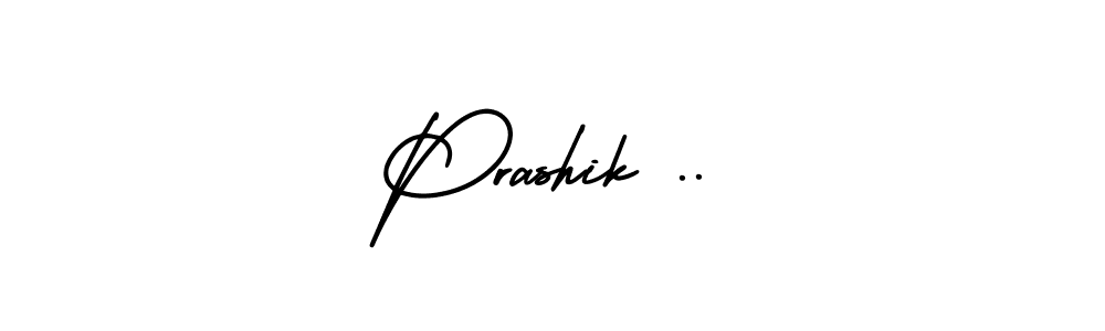 Make a beautiful signature design for name Prashik ... With this signature (AmerikaSignatureDemo-Regular) style, you can create a handwritten signature for free. Prashik .. signature style 3 images and pictures png